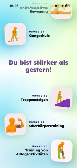 Rehaber App Screenshot