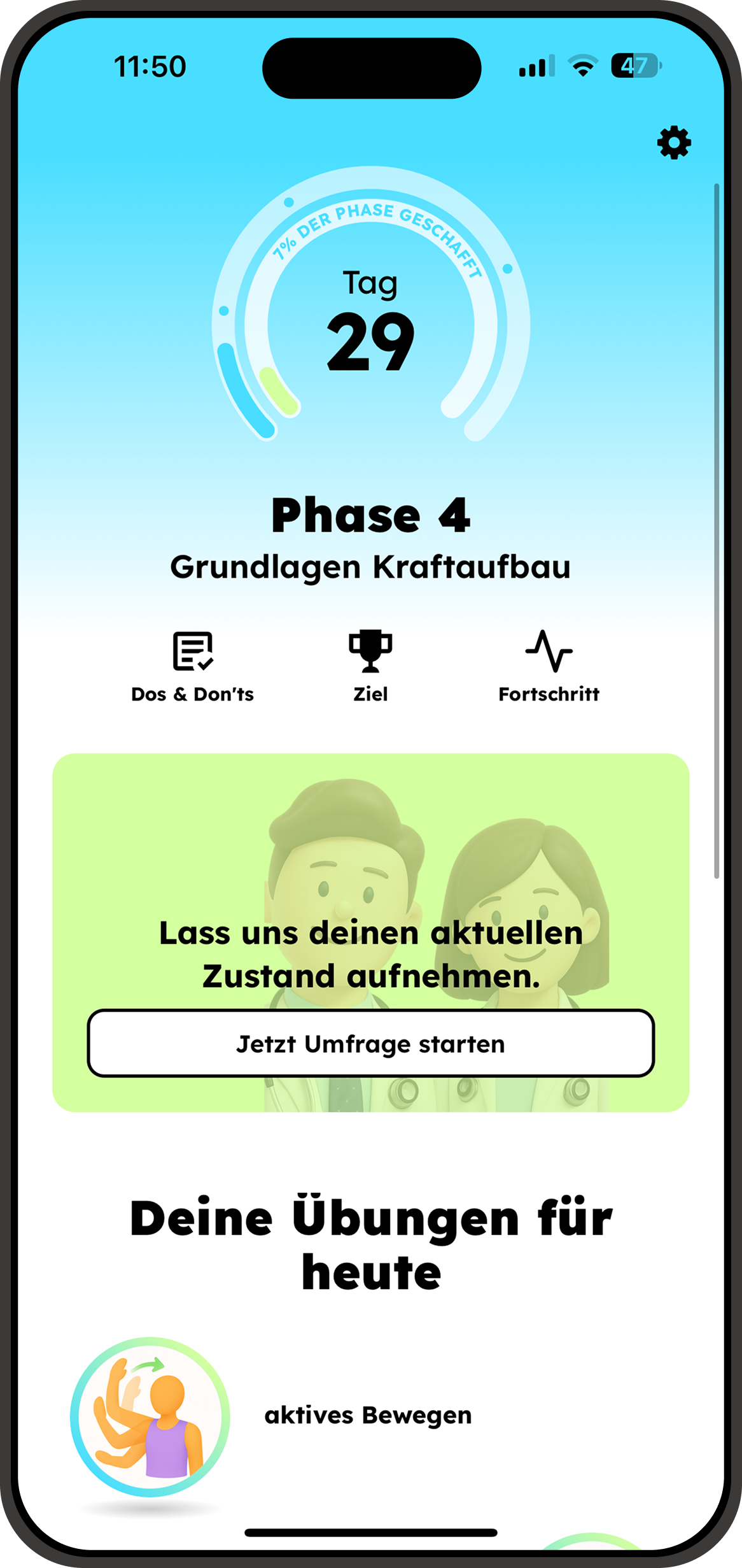 Rehaber App Screenshot
